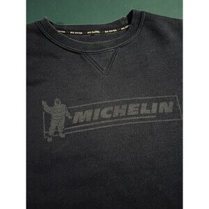 Men’s Michelin Tires Pullover Navy Blue Crewneck Sweatshirt XL Racing F1 Nascar